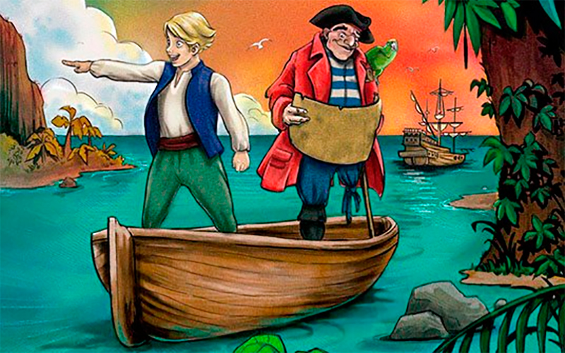 Cristina Serrano ilustra el libro 'La isla del tesoro' de RBA