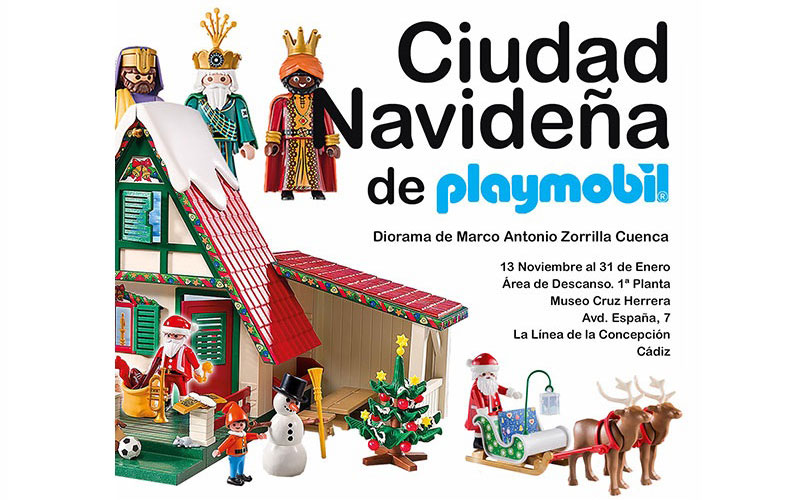 suficiente constante Golpe fuerte Diorama dedicado a la Navidad con figuras de Playmobil