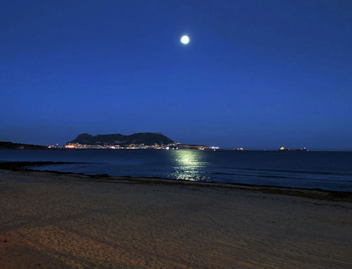 Noche en la Bahía de Algeciras (José Luis G. Castillejo)