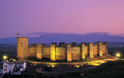 Castillo de Baños de la Encina, Jaén.