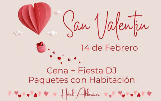 Hotel Alborán Algeciras-Cena de San Valentín 2025