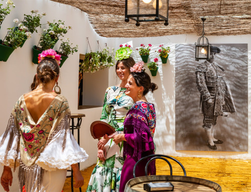 Interior de una caseta de la Feria de Córdoba (Ayto.)