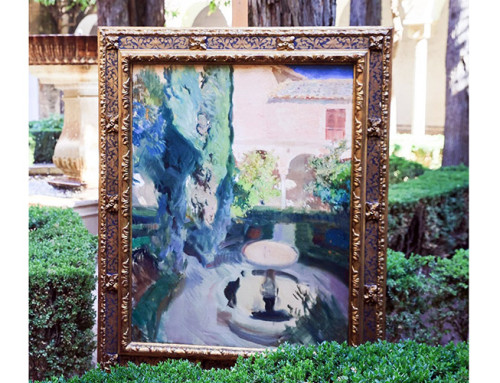 El primer cuadro de Sorolla comprado por la Alhambra