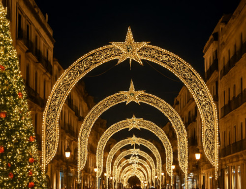 Un mar de luces para celebrar la Navidad